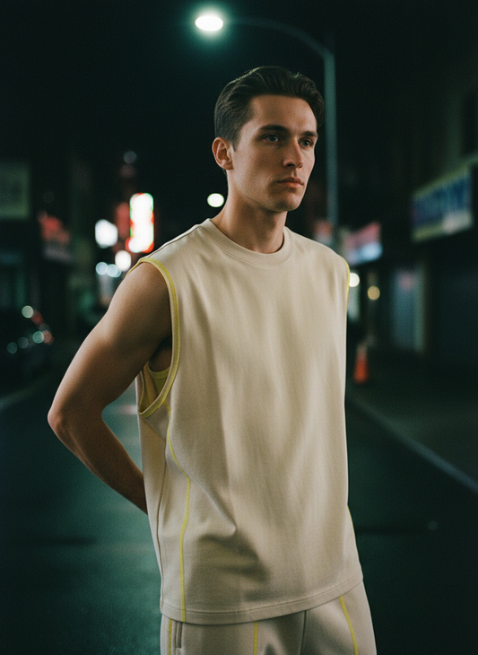 Contrast Cooling Tank Top