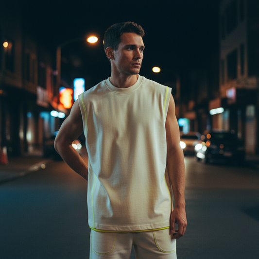 Contrast Cooling Tank Top